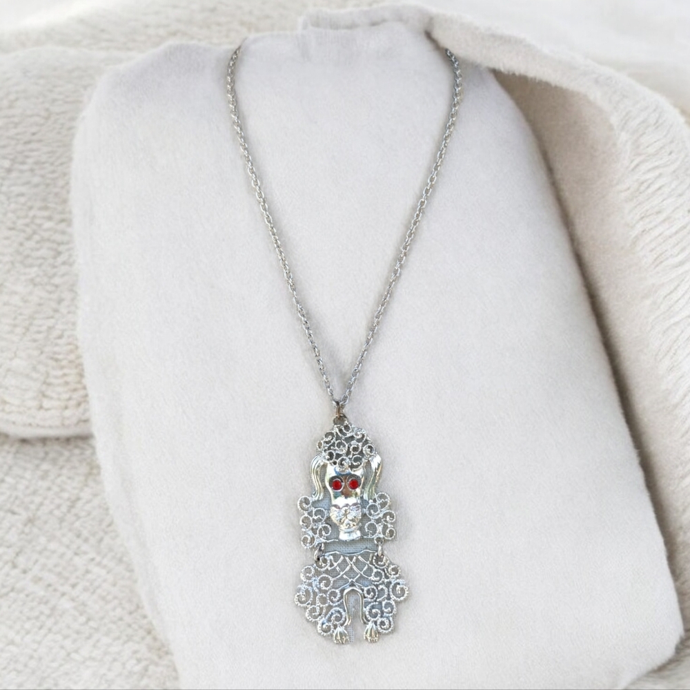 🐩 Vintage poodle pendant necklace - Picture 2 of 7